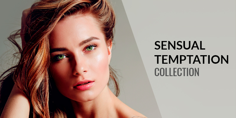 3 tone colored contact lenses sensual temptation collection
