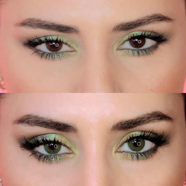 Natural Green Contact Lenses