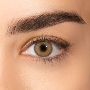 Sweet-Brown colored contact lenses